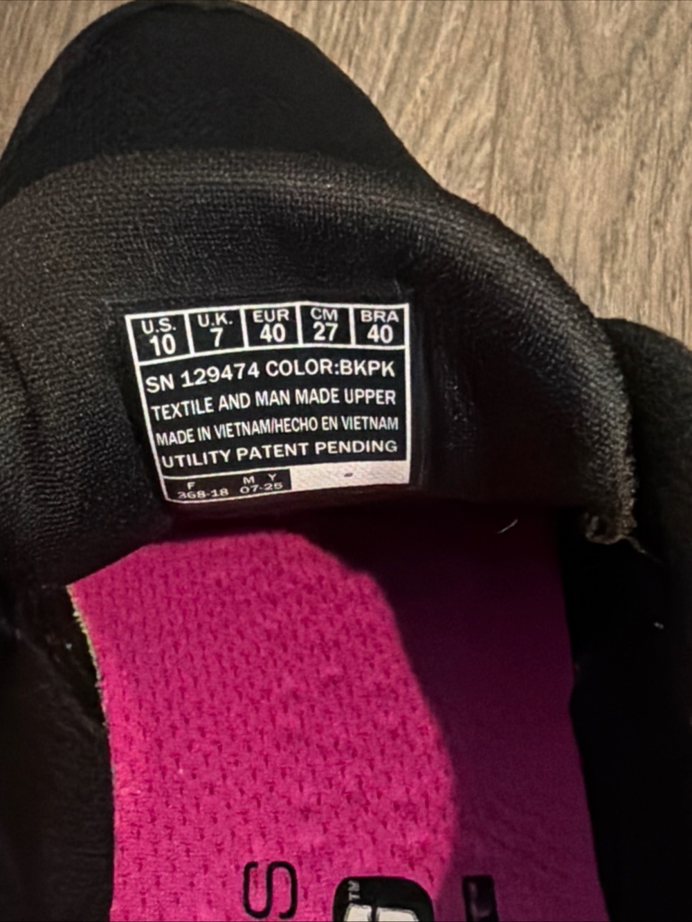 Skechers Max Cushioning Endeavour Cardova Shoes Women's‎ Black/Pink Slip-ins EUC - Picture 7 of 7